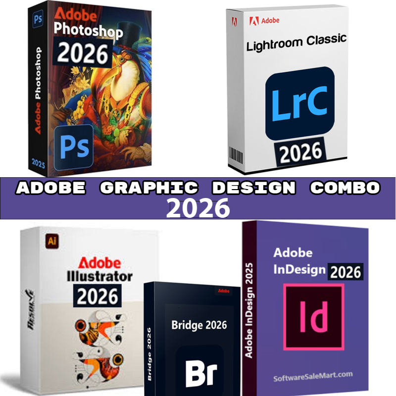 Adobe Graphics Design Combo 2026